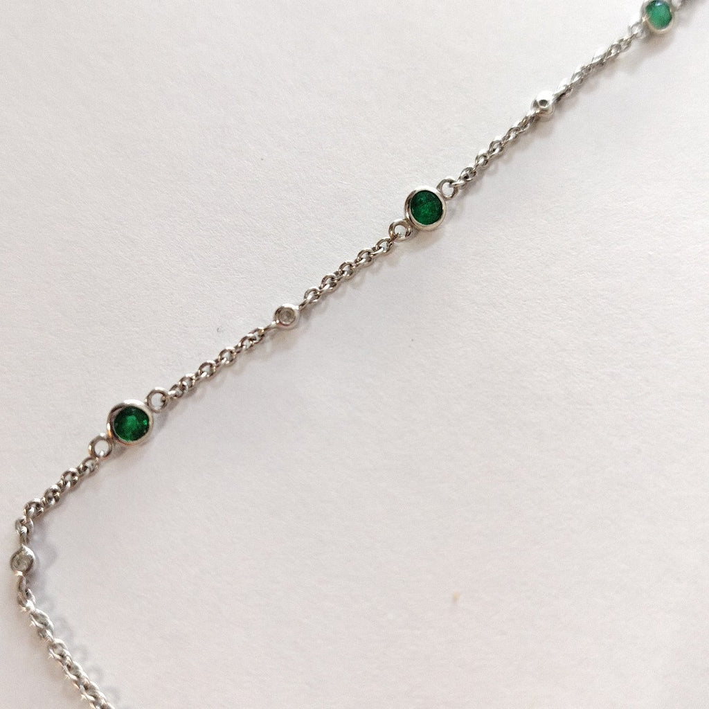 CADENA ORO BLANCO 14 K 3,90 GRMS (SEMINUEVO)