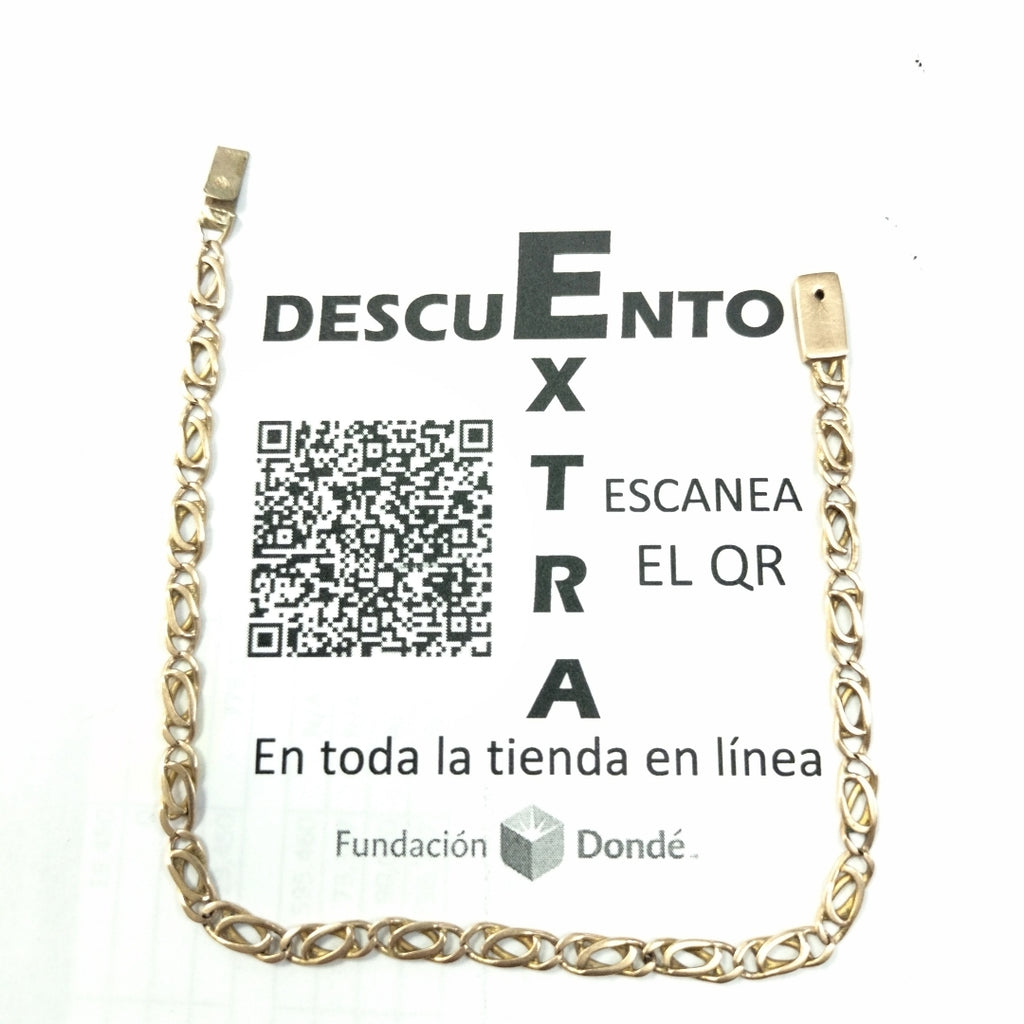 PULSERA ORO 10 K 4.9 GRMS (SEMINUEVO)