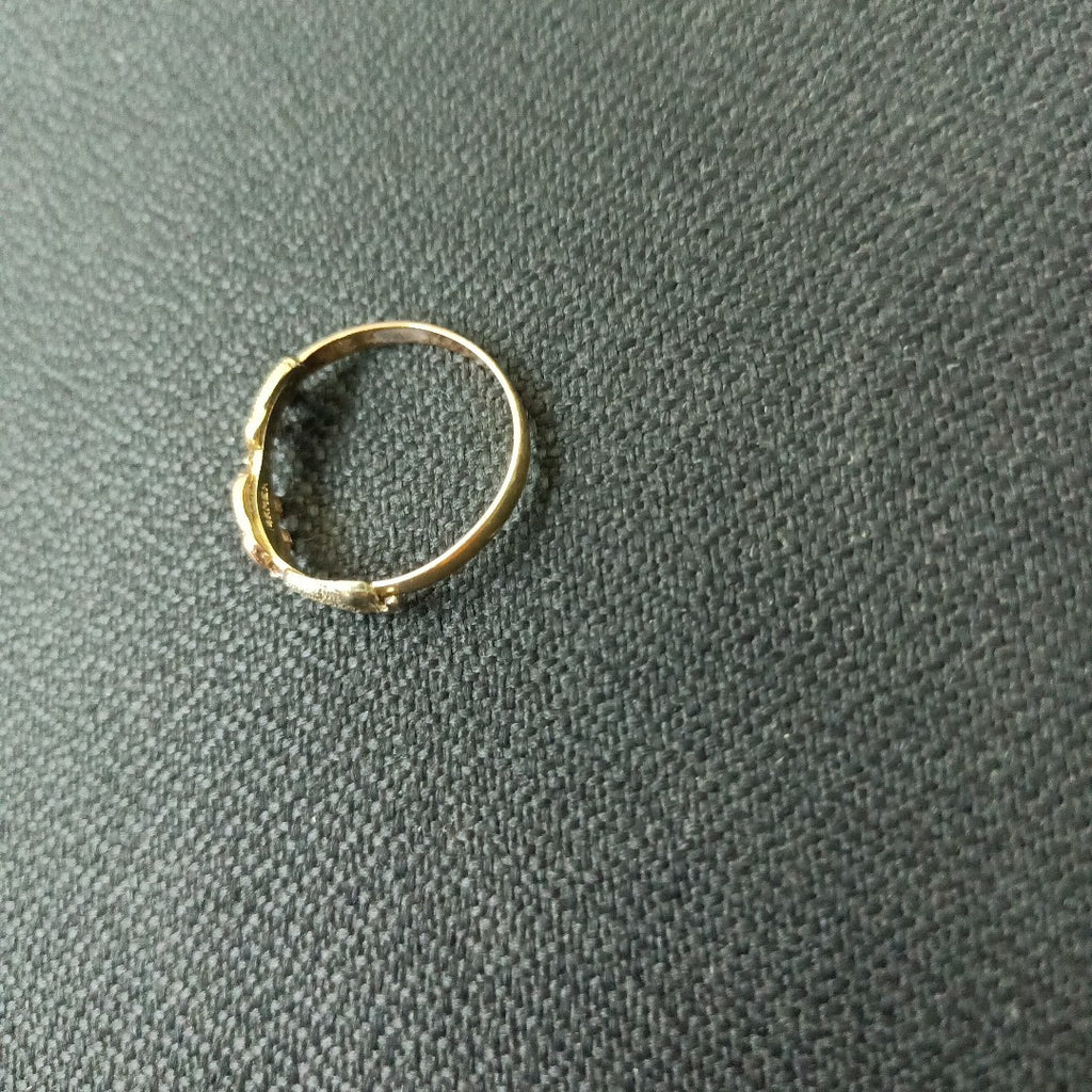 ANILLITO ORO COMBINADO 14 K 2,10 GRMS (SEMINUEVO)