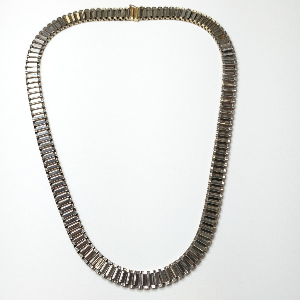 CADENA ORO, ORO BLANCO 14 K 30.4 GRMS (SEMINUEVO)