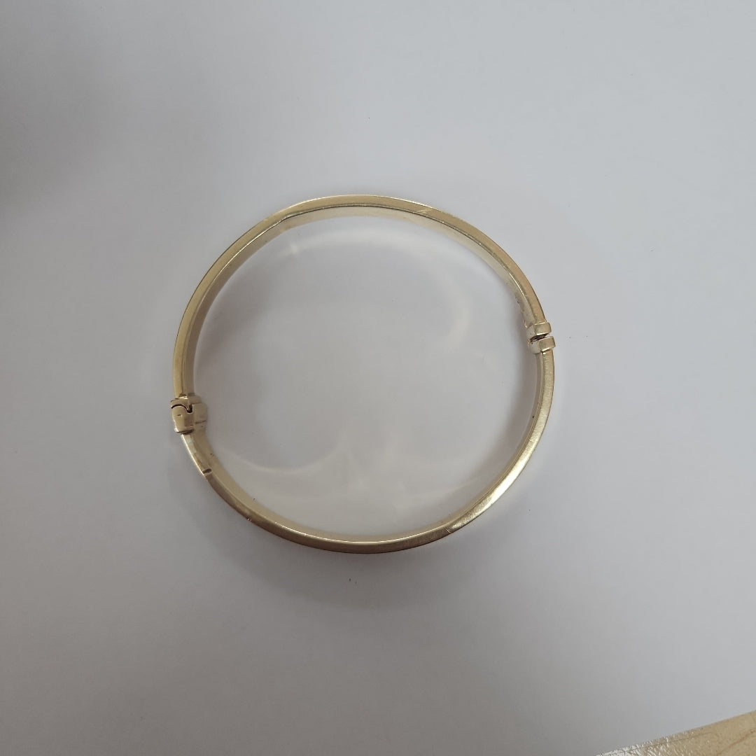 PULSERA RIGIDA ORO 14 K 10,40 GRMS (SEMINUEVO)