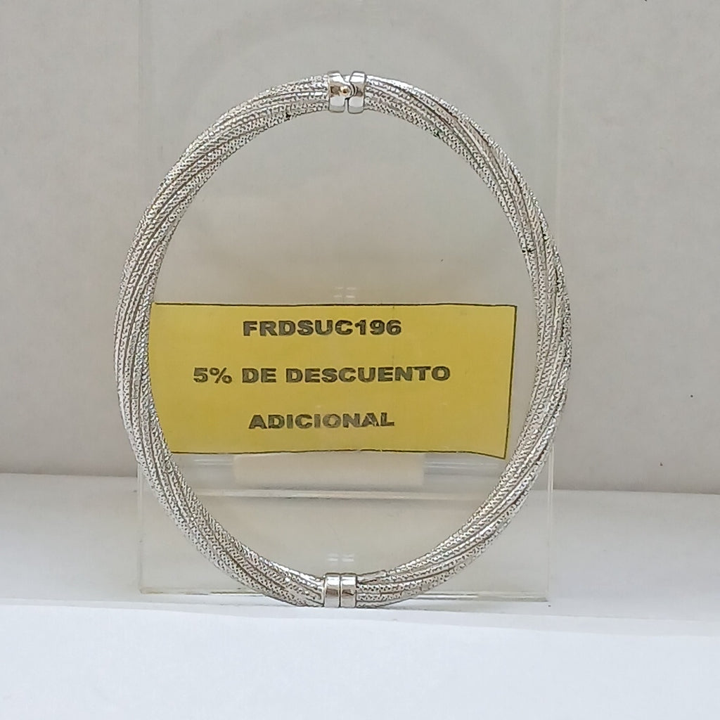 PULSERA ORO, ORO BLANCO 14 K 8.3 GRMS (SEMINUEVO)