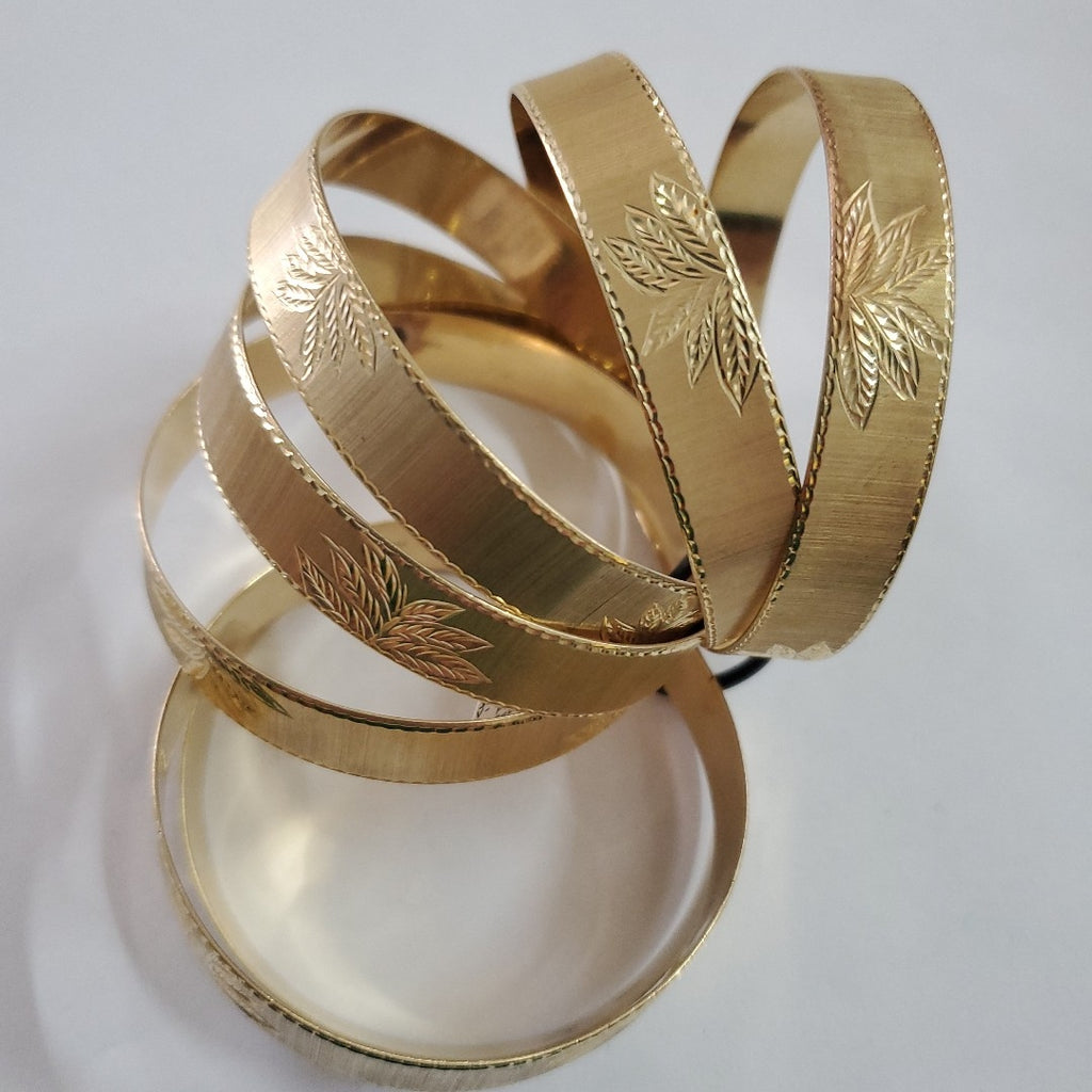 SEMANARIO DE PULSERAS ORO 14 K 128.7 GRMS (SEMINUEVO)
