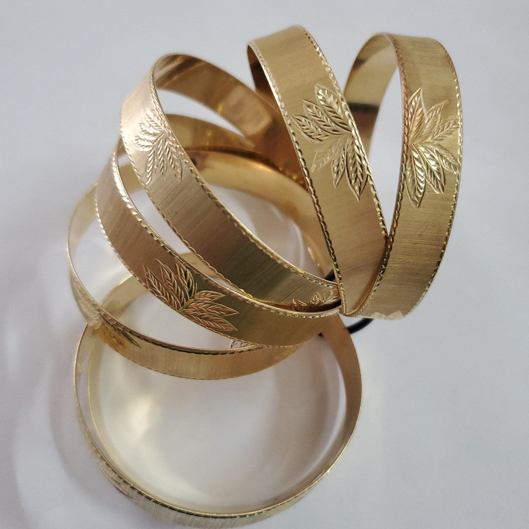 SEMANARIO DE PULSERAS ORO 14 K 128.7 GRMS (SEMINUEVO)