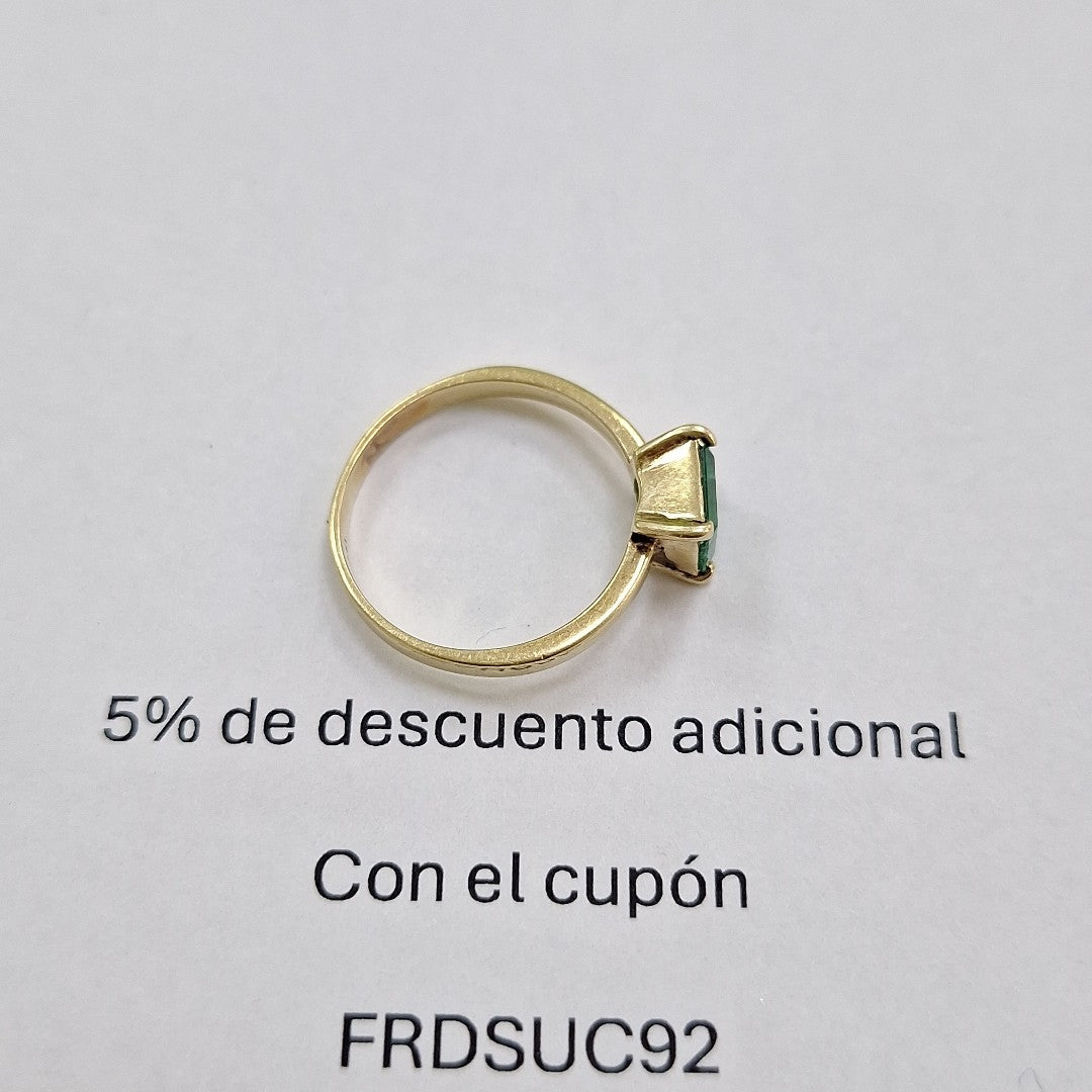 K1 2,40 GRMS 14 K ESPECIFICACIONES COMPLEMENTARIAS ANILLITO CON PIEDRA DE COLOR (SEMINUEVO)