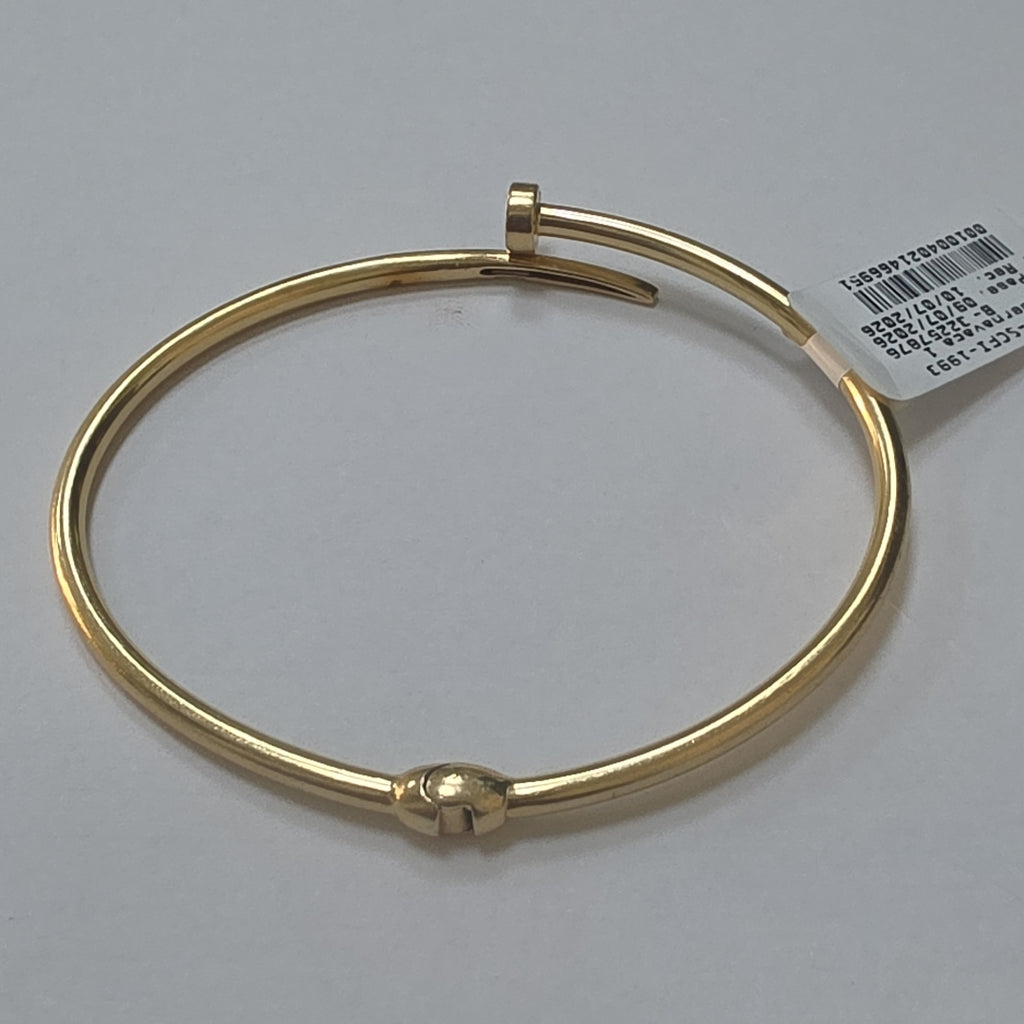 PULSERA RIGIDA ORO 14 K 8,90 GRMS (SEMINUEVO)