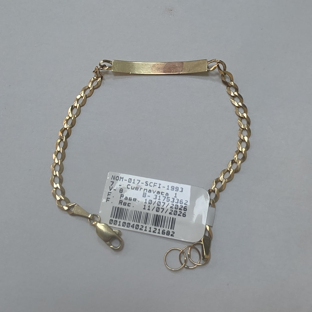 ESCLAVA ORO 10 K 2.9 GRMS (SEMINUEVO)