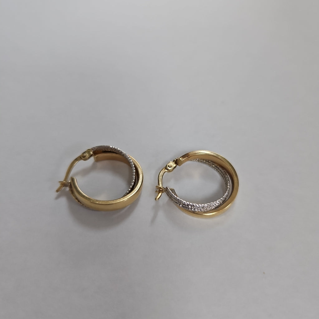 ARRACADAS PAR ORO 14 K 2,80 GRMS (SEMINUEVO)