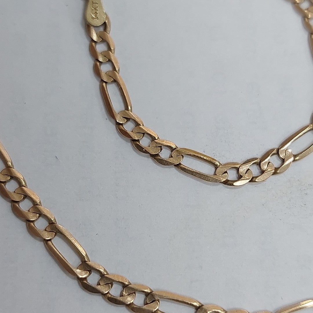 CADENA ORO 14 K 5.5 GRMS (SEMINUEVO)