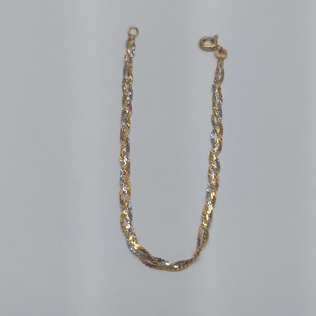 PULSERA ORO 14 K 2.4 GRMS (SEMINUEVO)