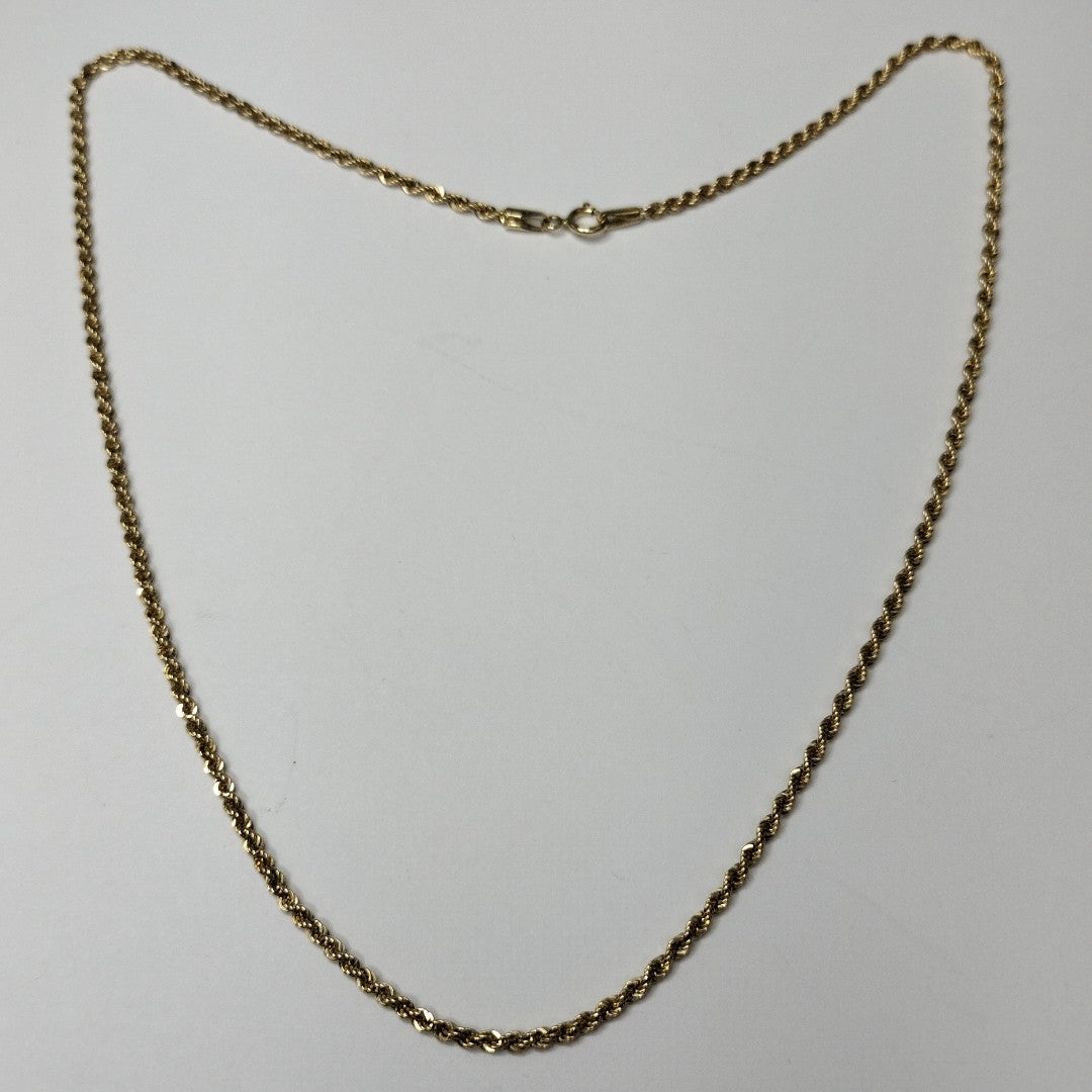 CADENA ORO 14 K 2.4 GRMS (SEMINUEVO)