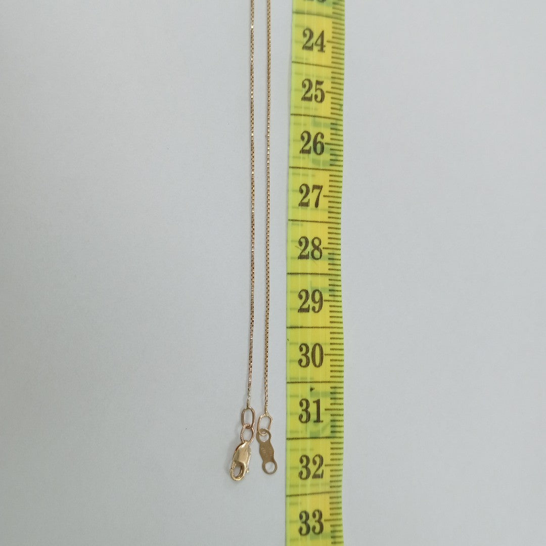 CADENA ORO 14 K 1,20 GRMS (SEMINUEVO)