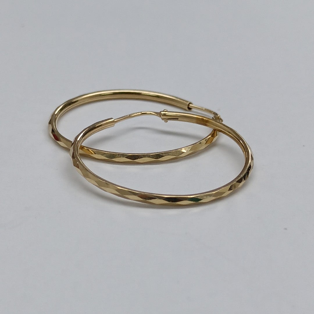 ARRACADAS PAR ORO 14 K 1.6 GRMS (SEMINUEVO)