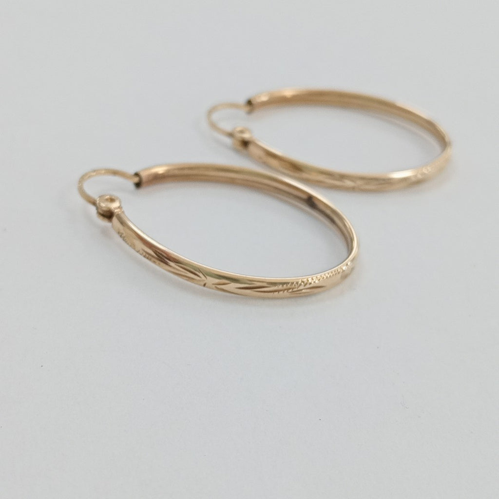 ARRACADAS PAR ORO 10 K 2,10 GRMS (SEMINUEVO)