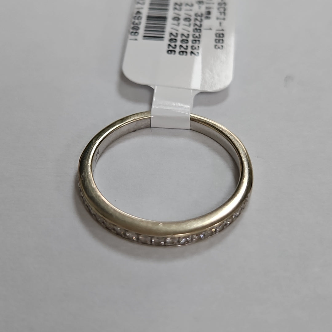 ANILLITO ORO BLANCO 14 K 2,60 GRMS (SEMINUEVO)