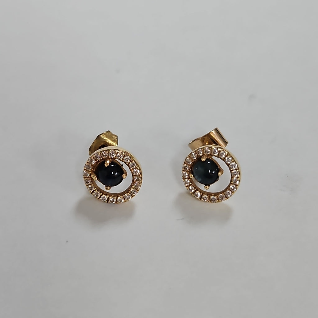 BROQUELES PAR ORO 14 K 1,90 GRMS (SEMINUEVO)