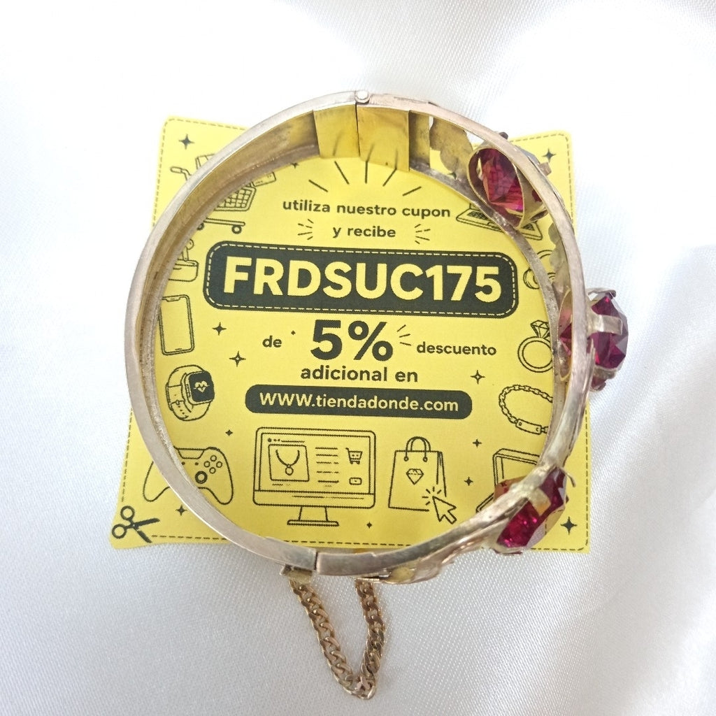 PULSERA RIGIDA ORO 8 K 27.1 GRMS (SEMINUEVO)
