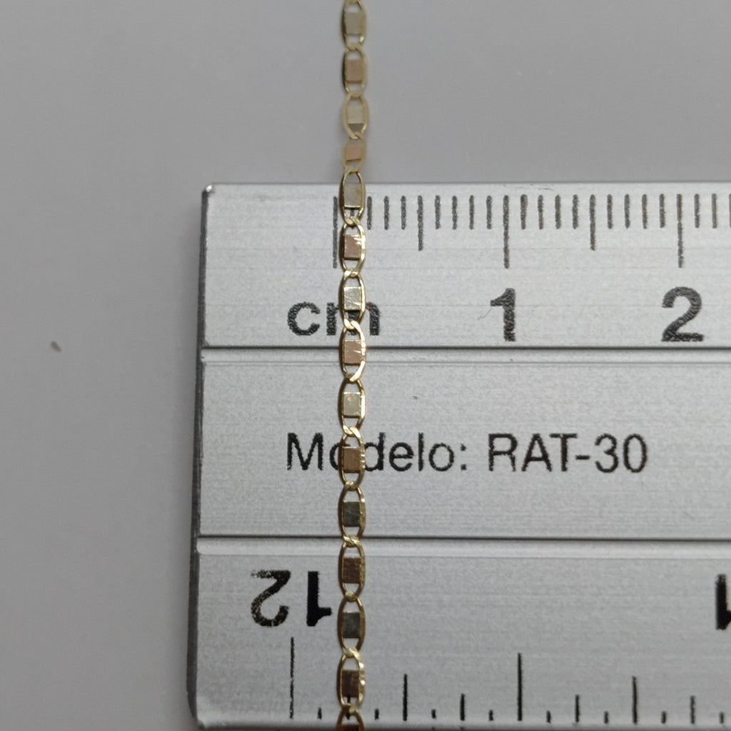 CADENA ORO COMBINADO 10 K 1.5 GRMS (SEMINUEVO)