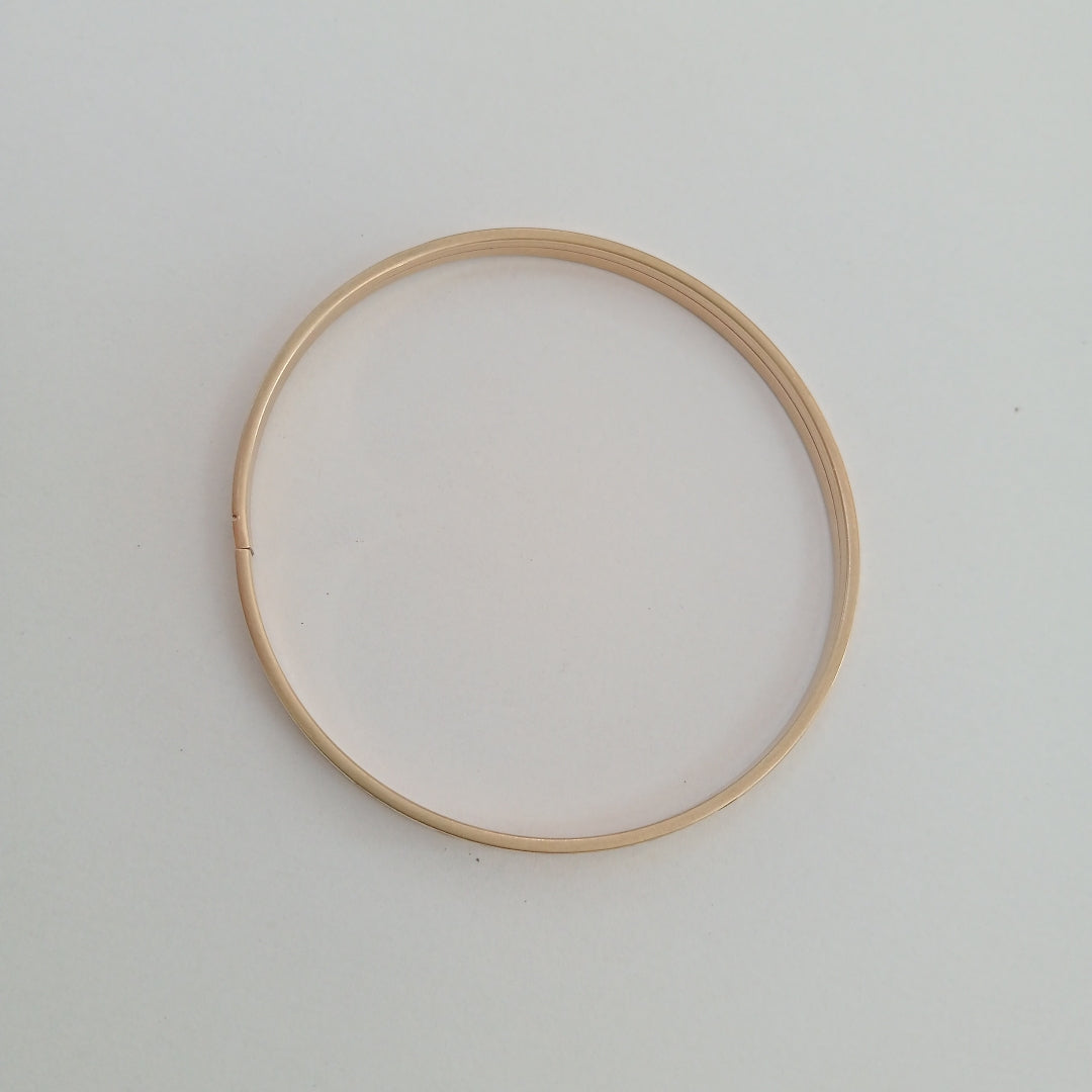 PULSERA RIGIDA ORO 10 K 5.4 GRMS (SEMINUEVO)