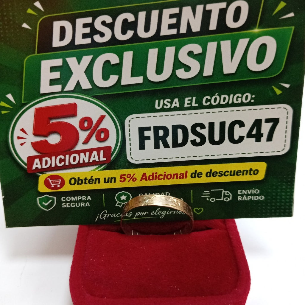 ARGOLLA ORO 10 K 1 GRMS (SEMINUEVO)
