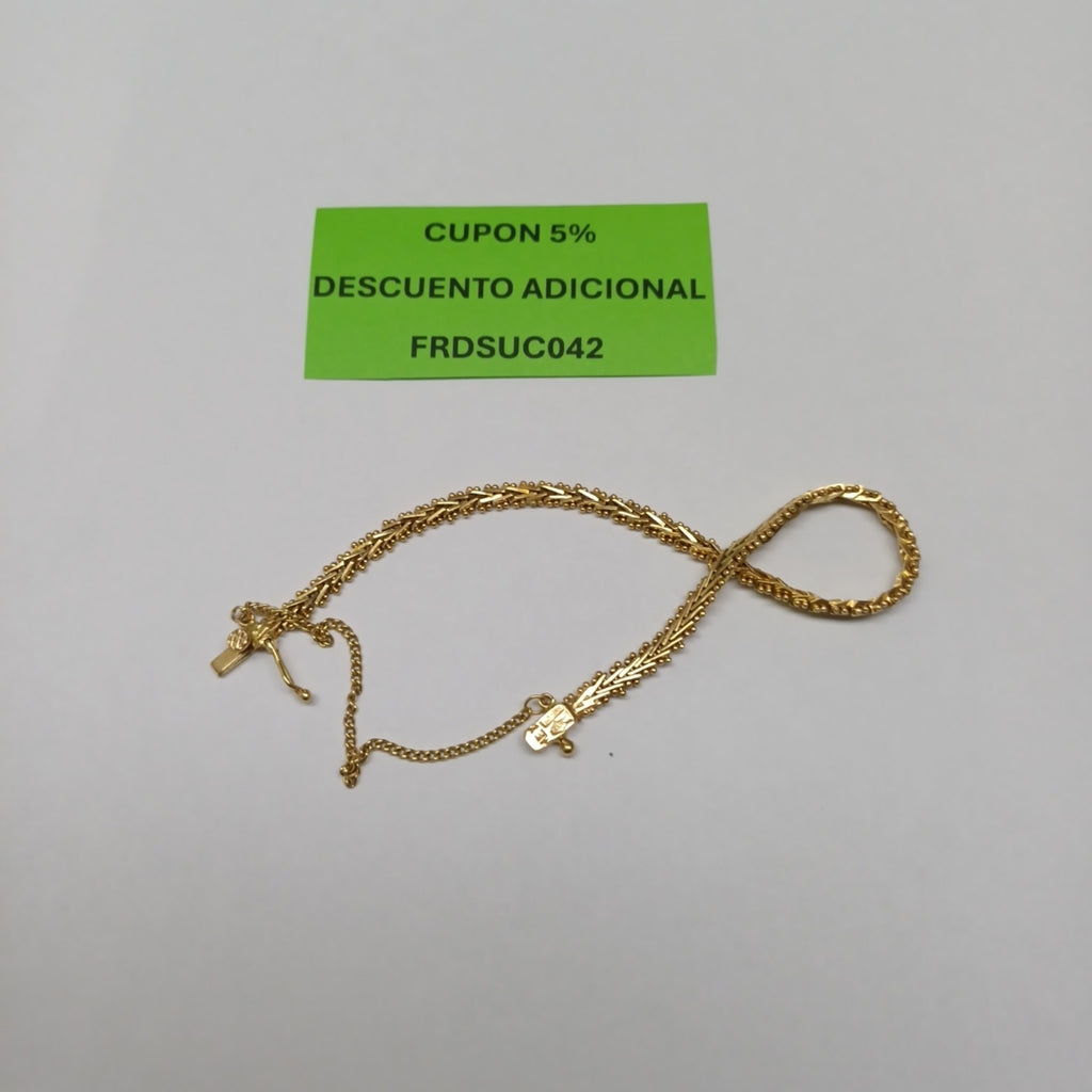 PULSERA ORO 18 K 10 GRMS (SEMINUEVO)
