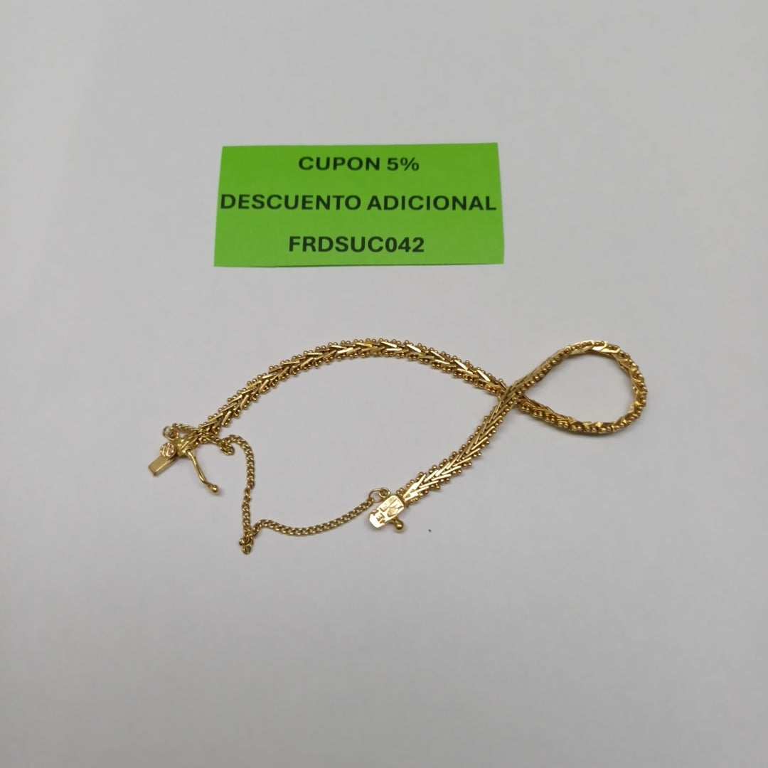 PULSERA ORO 18 K 10 GRMS (SEMINUEVO)