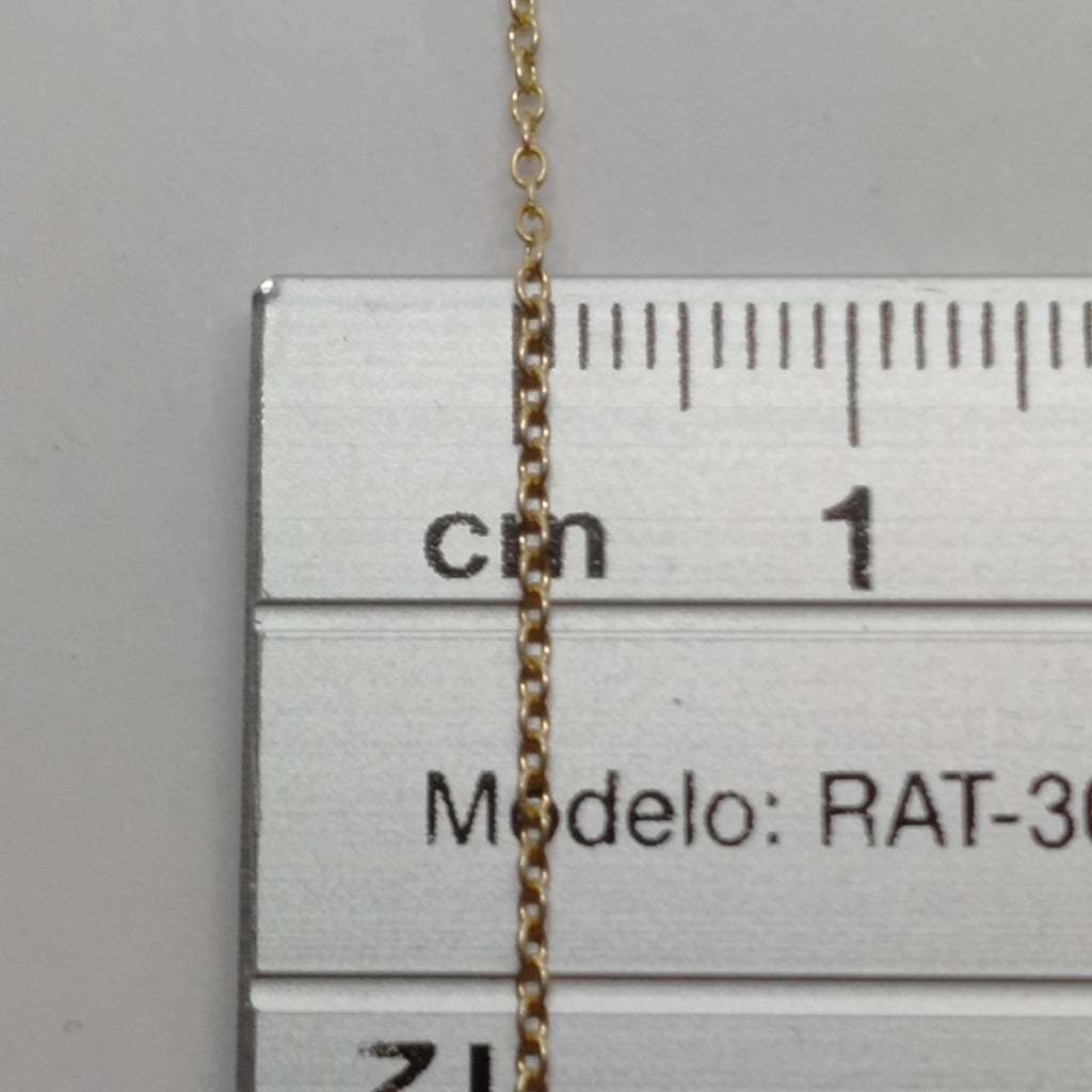 CADENA, CRUZ ORO 14 K 2.1 GRMS (SEMINUEVO)