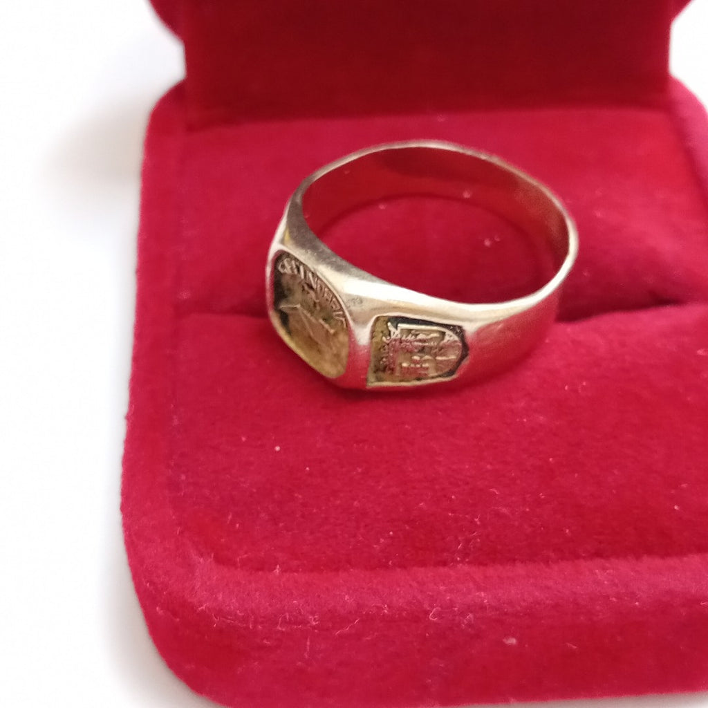 ANILLO DE GRADUACIÓN ORO 8 K 4,00 GRMS (SEMINUEVO)