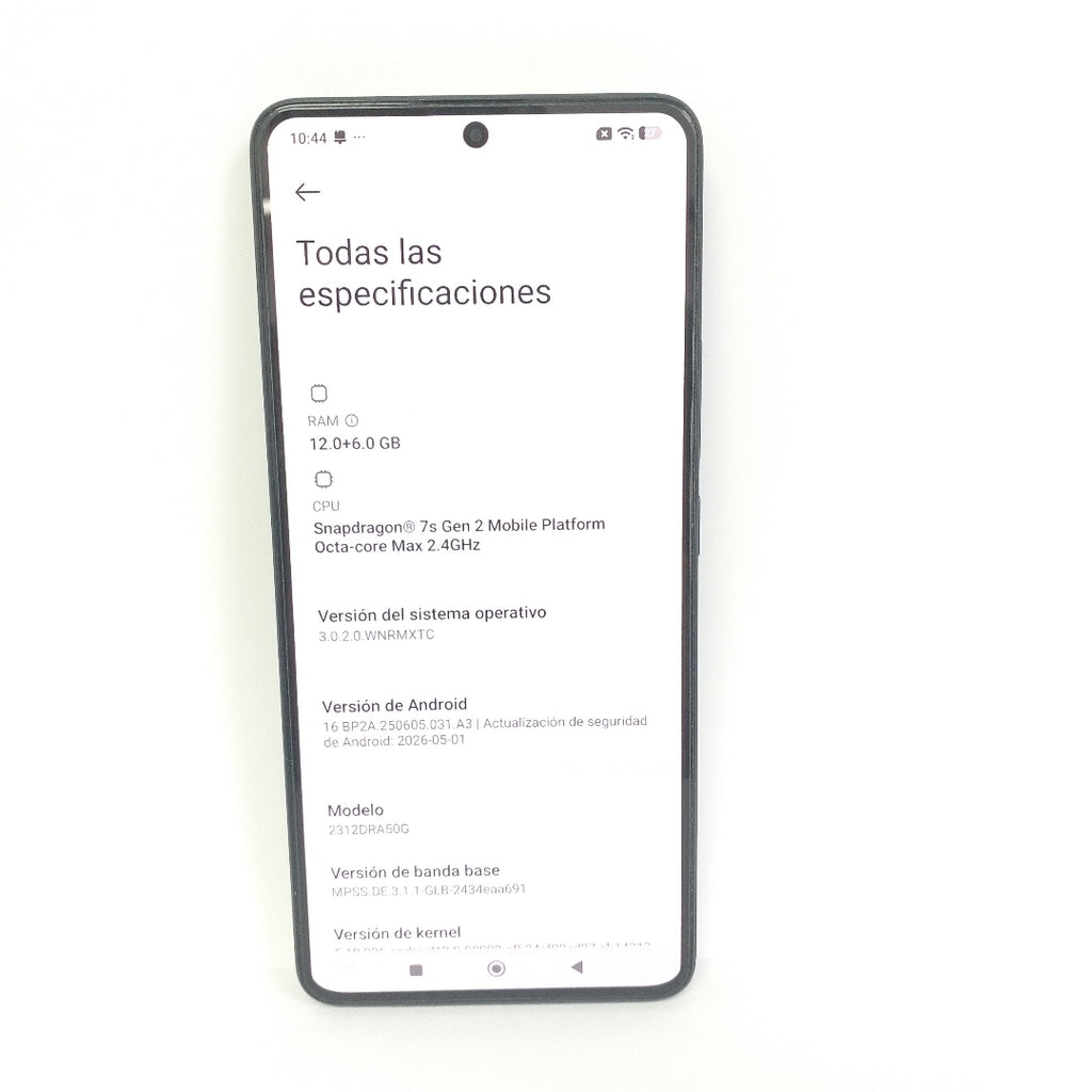 CELULAR XIAOMI REDMI NOTE 13 PRO 2312DRA50G (2023) 512 GB 12 GB RAM (SEMINUEVO)