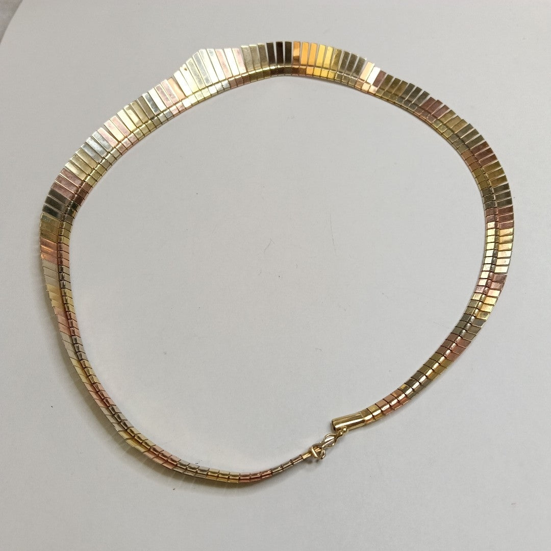 GARGANTILLA ORO COMBINADO 14 K 29,40 GRMS (SEMINUEVO)