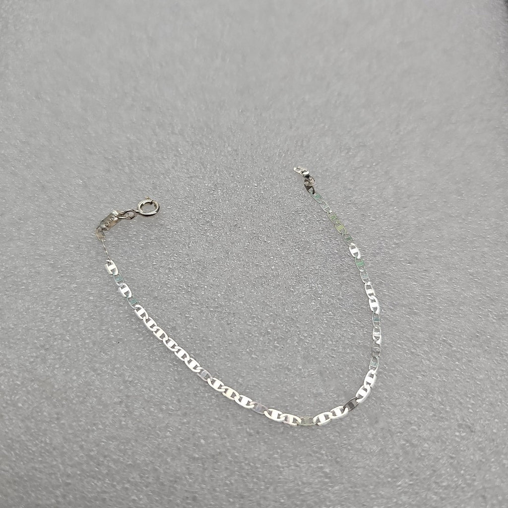 CADENA, PULSERA PLATA 8.9 GRMS (SEMINUEVO)