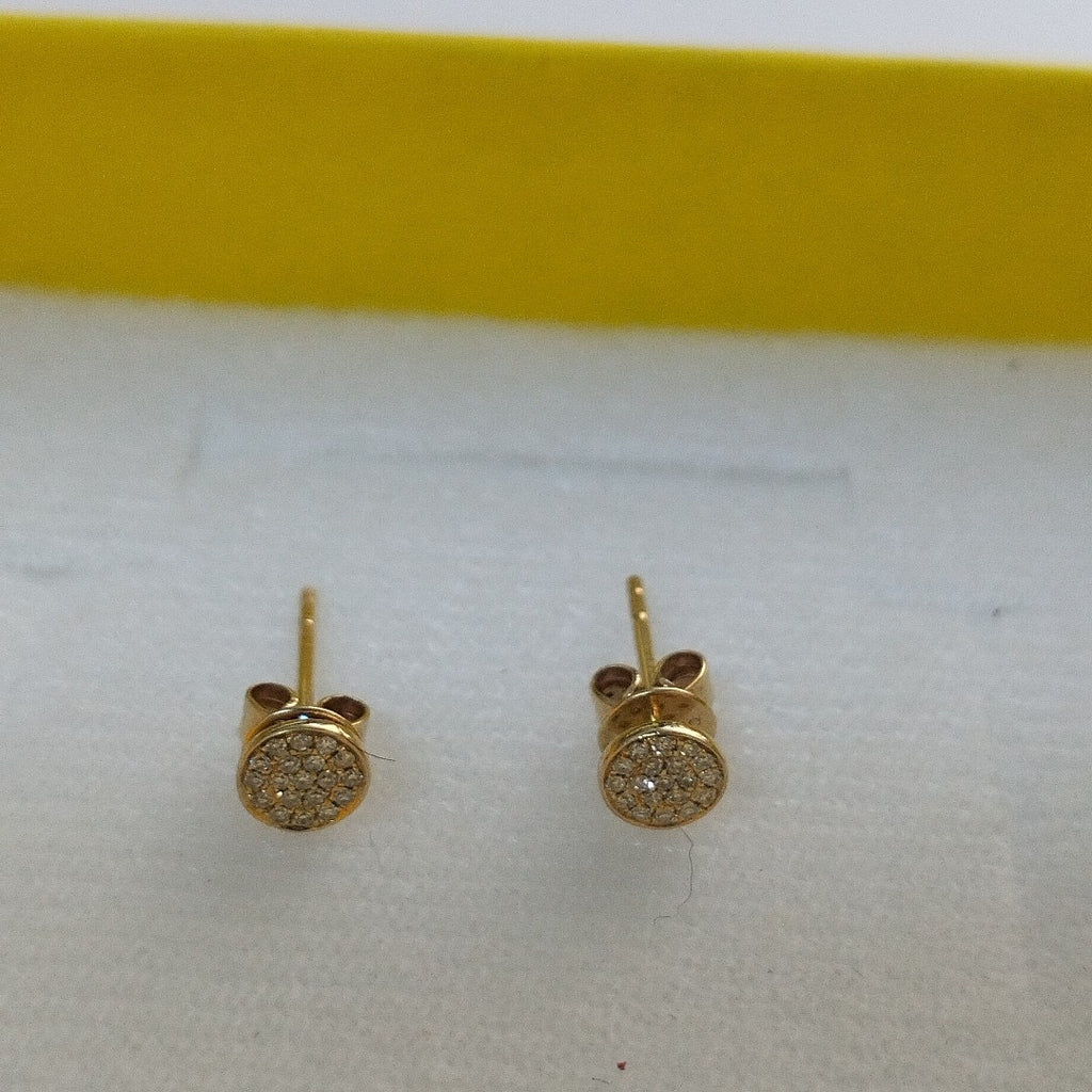 ARETES PAR ORO 14 K 0,70 GRMS (SEMINUEVO)