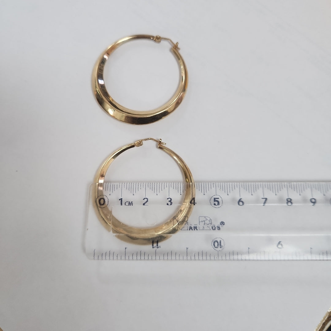 ARRACADAS PAR ORO 14 K 8.4 GRMS (SEMINUEVO)