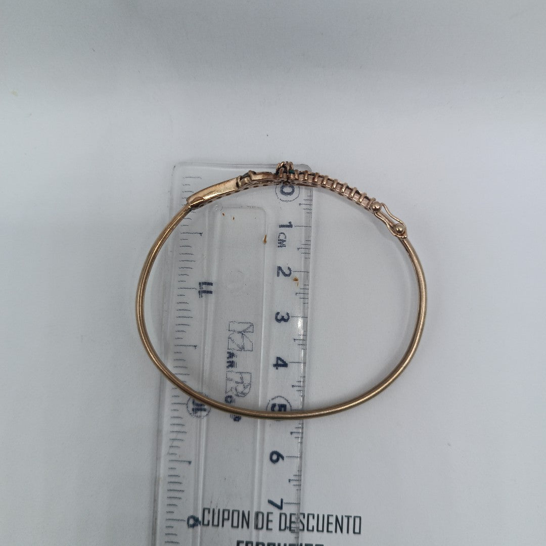 PULSERA RIGIDA ORO 10 K 5.5 GRMS (SEMINUEVO)