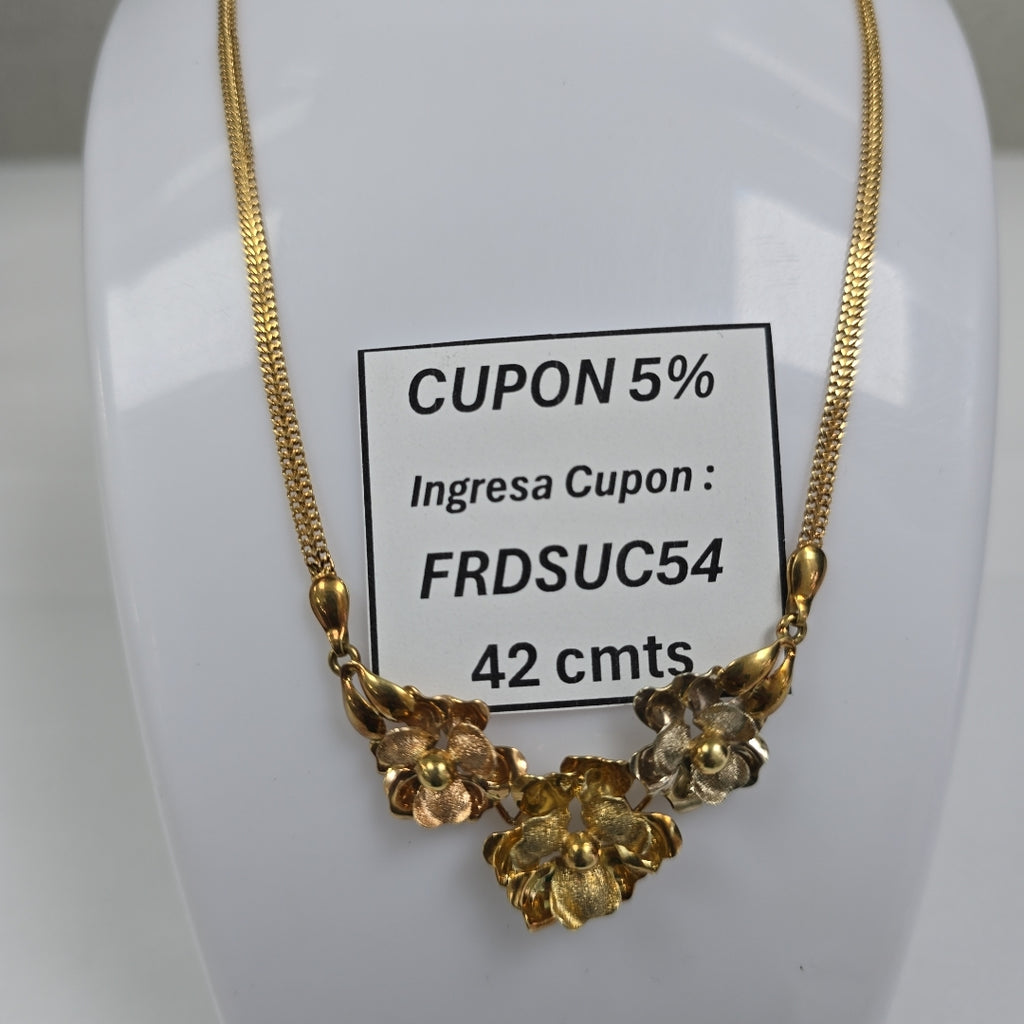 GARGANTILLA ORO 14 K 12.6 GRMS (SEMINUEVO)