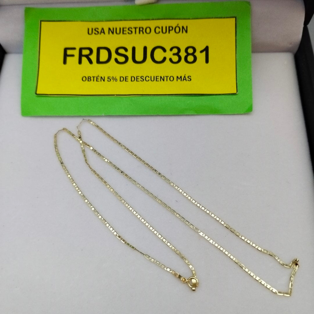 CADENA ORO 10 K 1,10 GRMS (SEMINUEVO)