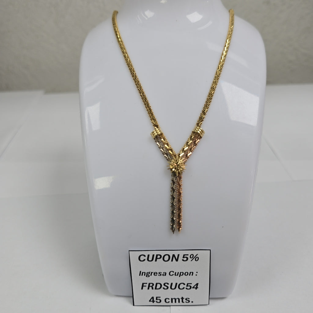 GARGANTILLA ORO 14 K 18.6 GRMS (SEMINUEVO)
