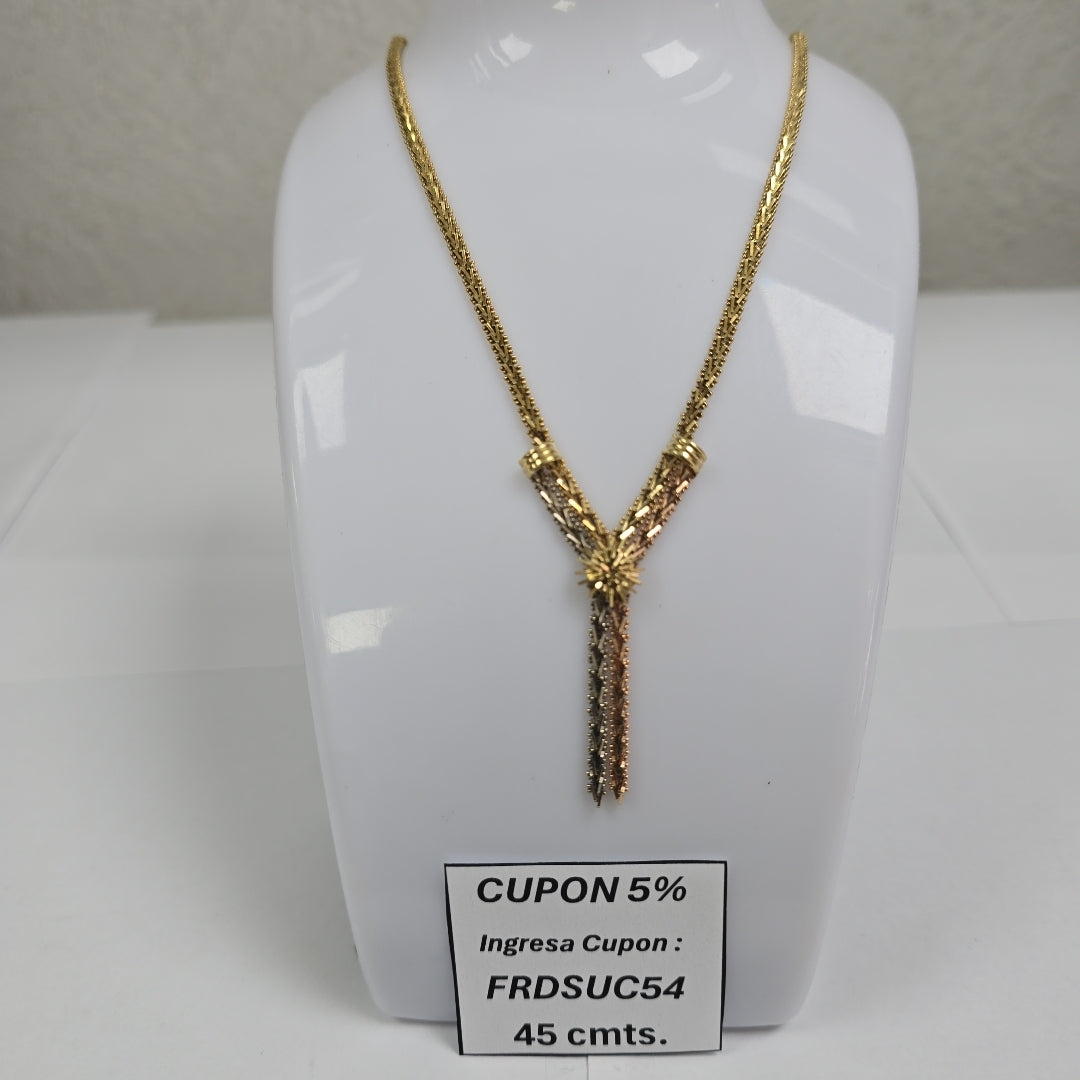 GARGANTILLA ORO 14 K 18.6 GRMS (SEMINUEVO)