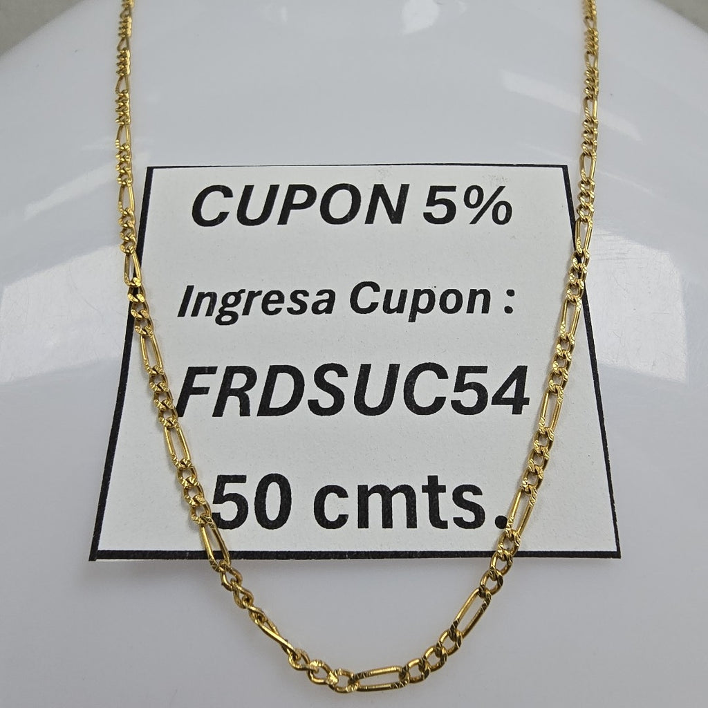 CADENA ORO 14 K 3.5 GRMS (SEMINUEVO)