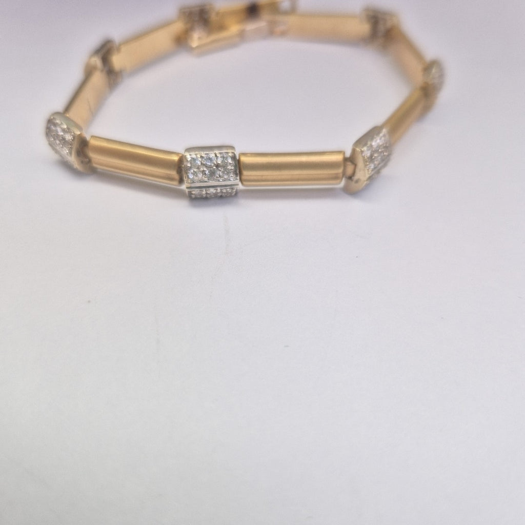 PULSERA ORO 14 K 12.6 GRMS (SEMINUEVO)