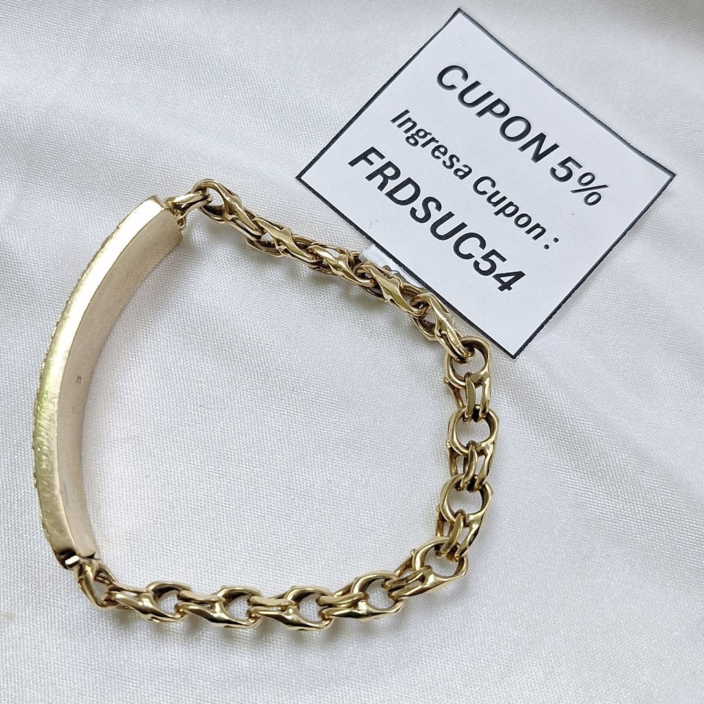 ESCLAVA ORO 10 K 28,80 GRMS (SEMINUEVO)