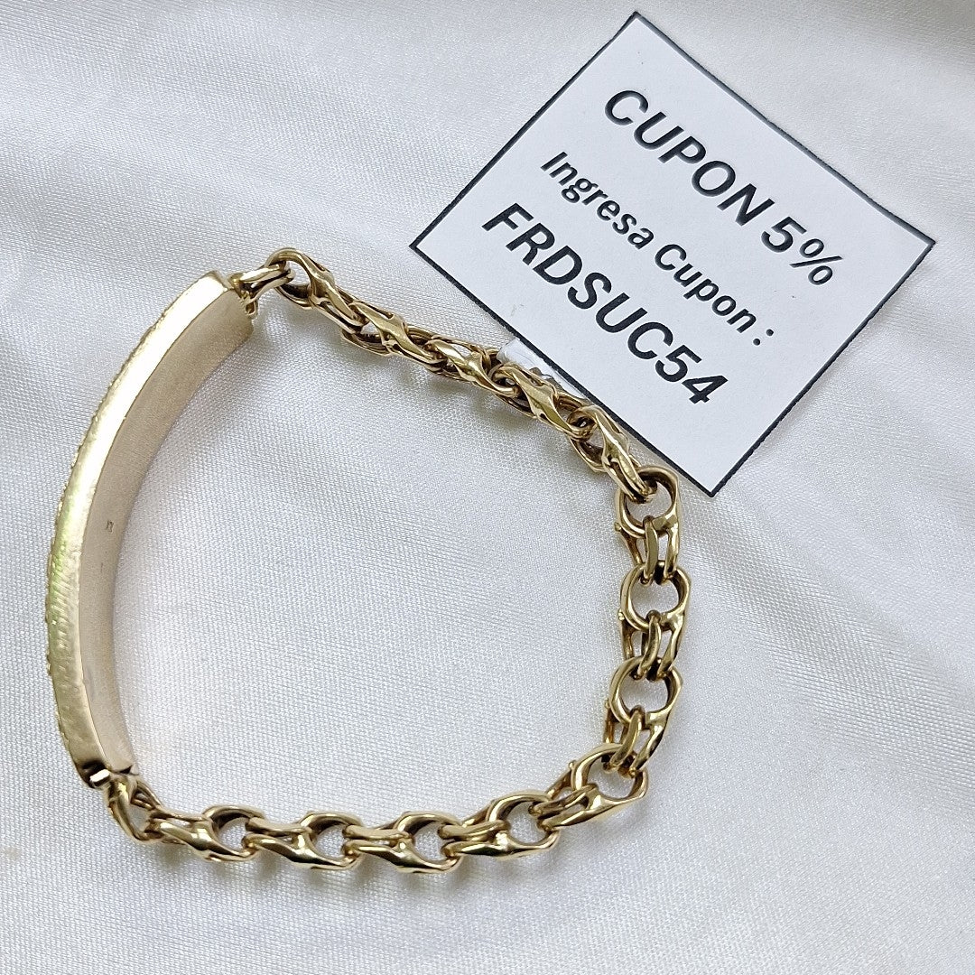 ESCLAVA ORO 10 K 28,80 GRMS (SEMINUEVO)