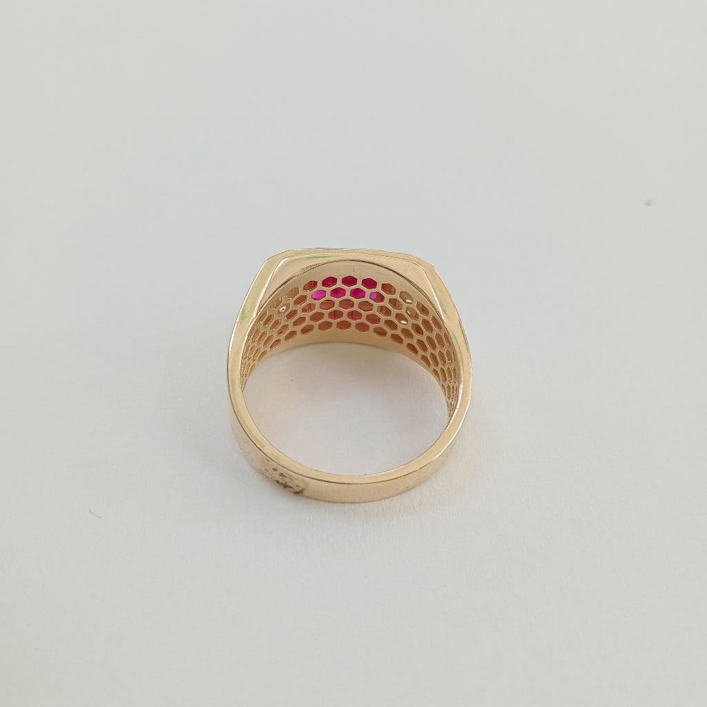 ANILLOS CABALLERO ORO 10K 5.9 (NUEVO)
