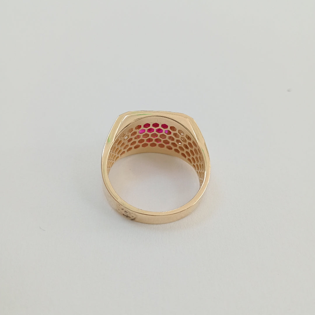 ANILLOS CABALLERO ORO 10K 5.9 (NUEVO)