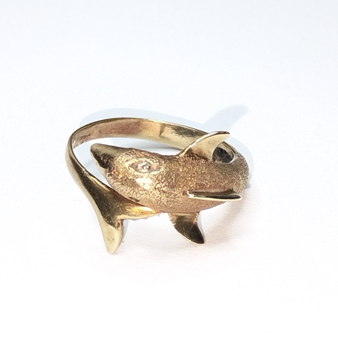 ANILLO ORO 14 K 3,10 GRMS (SEMINUEVO)