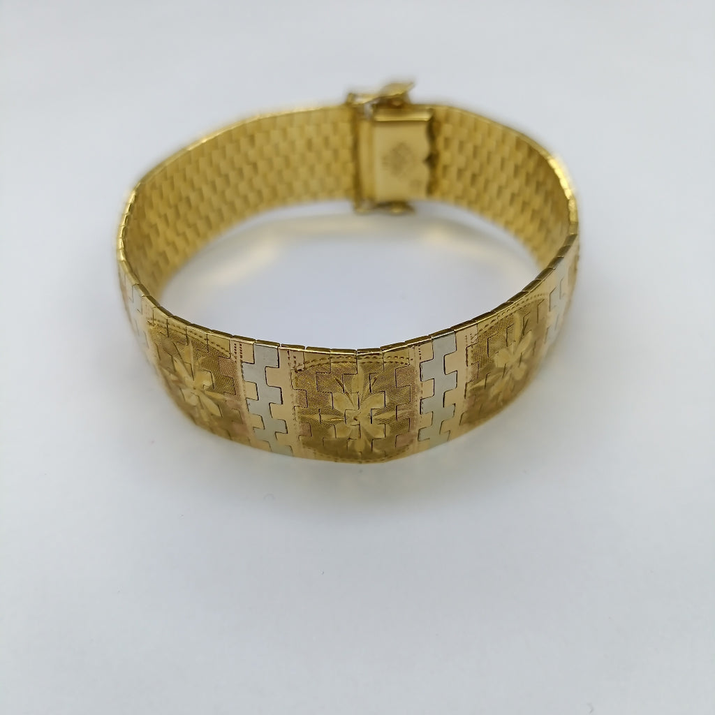 PULSERA RIGIDA ORO 18 K 43.4 GRMS (SEMINUEVO)