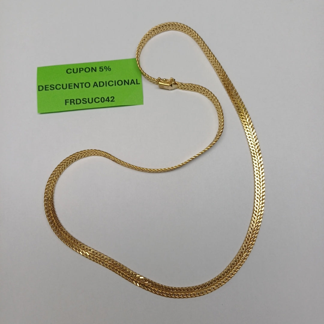 CADENA ORO 14 K 30.7 GRMS (SEMINUEVO)