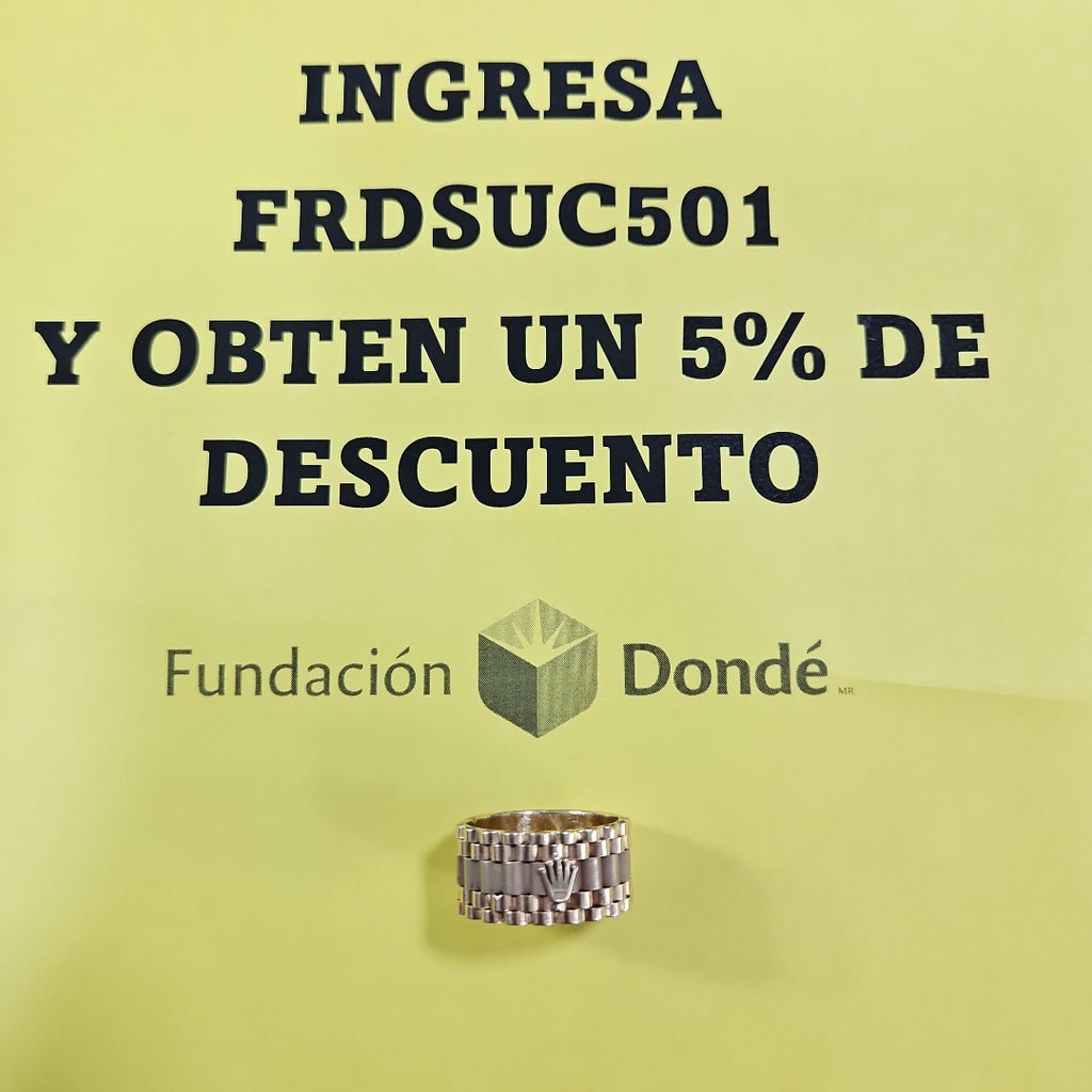 ANILLO ORO 14 K 9.1 GRMS (SEMINUEVO)