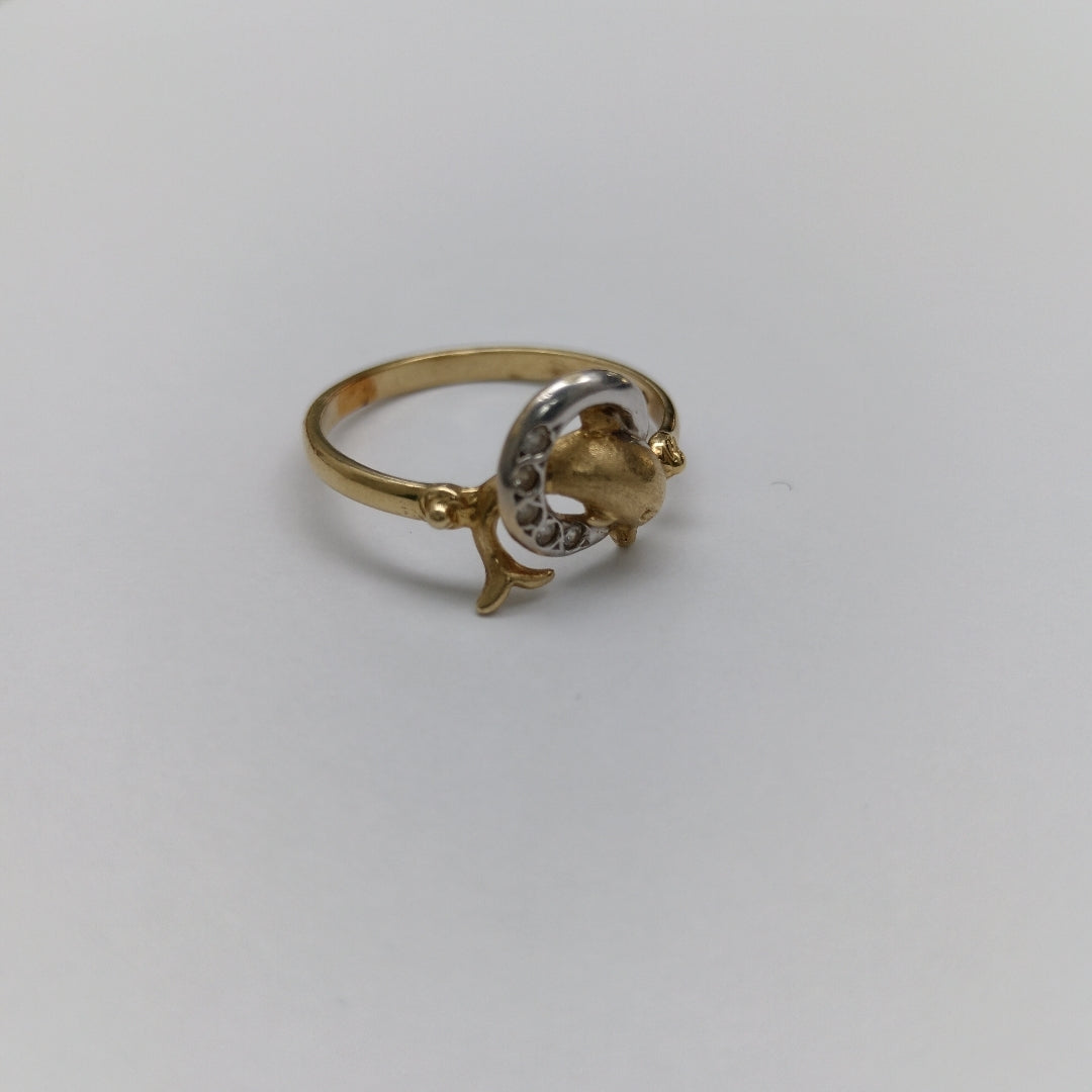 ANILLITO ORO,RODIADO 14 K 2,10 GRMS (SEMINUEVO)