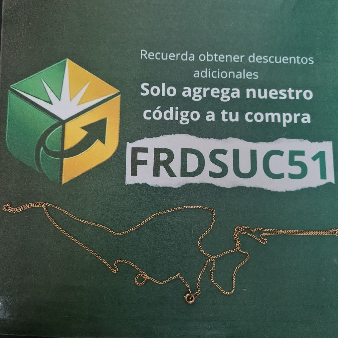 CADENA ORO 10 K 1,90 GRMS (SEMINUEVO)